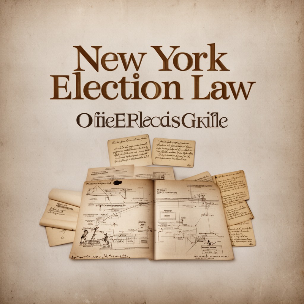 AI-generated illustration of New York Election Law
