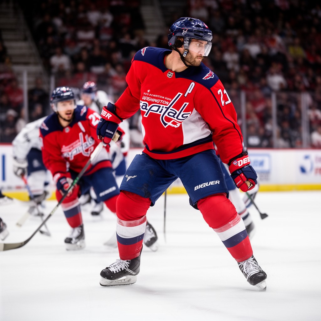 AI-generated illustration of Washington Capitals