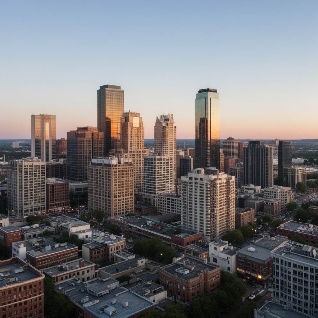AI-generated illustration of Charlotte, North Carolina