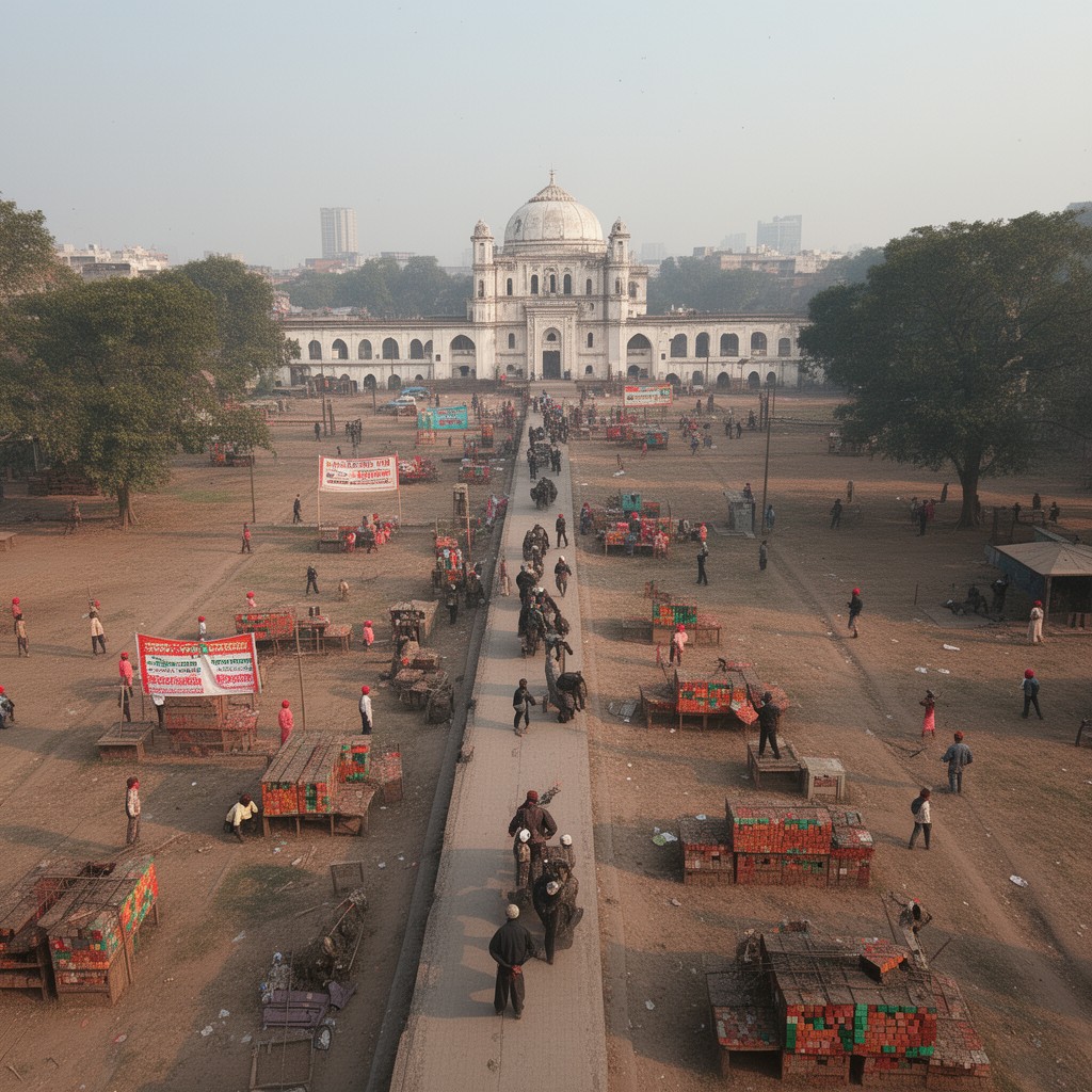 AI-generated illustration of Meerut