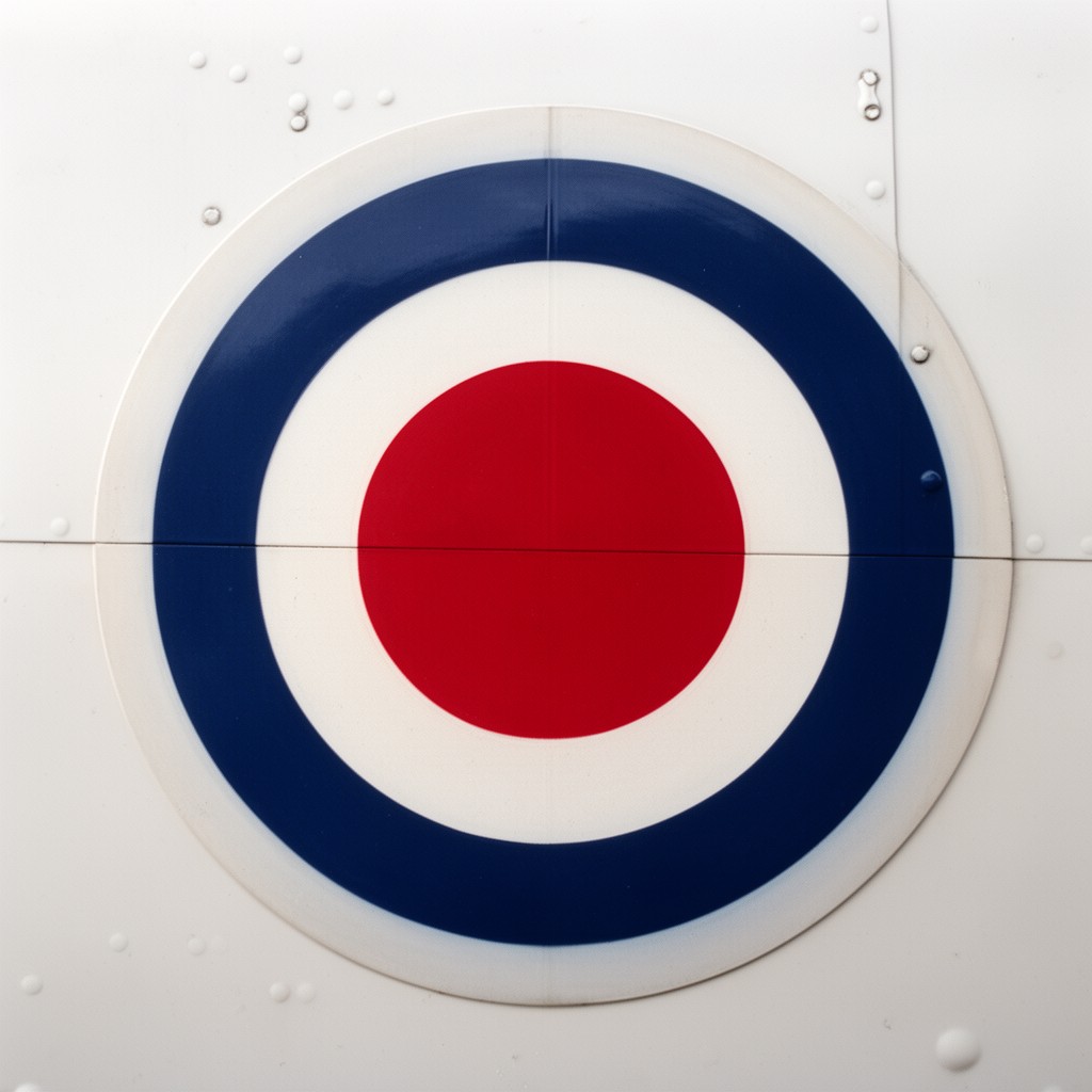 AI-generated illustration of RAF roundel