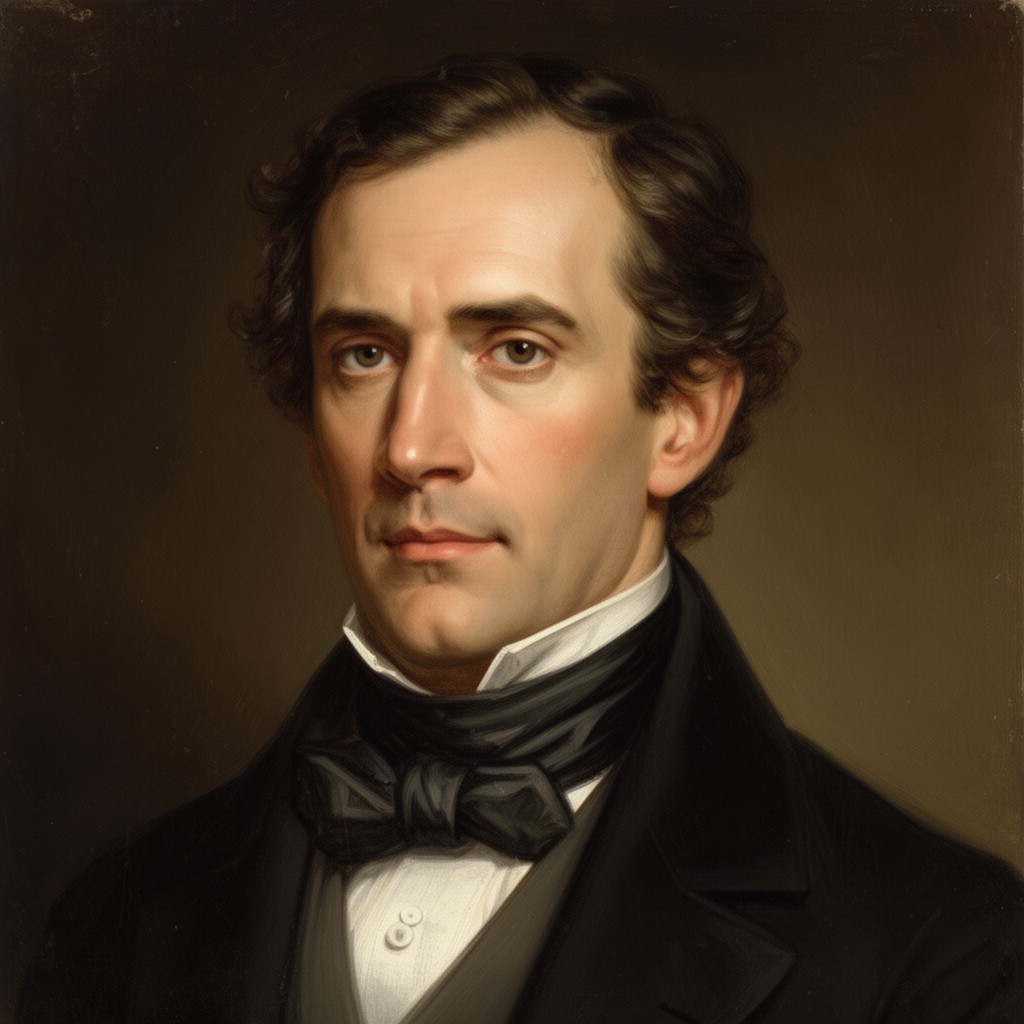 AI-generated illustration of Philip Barton Key II
