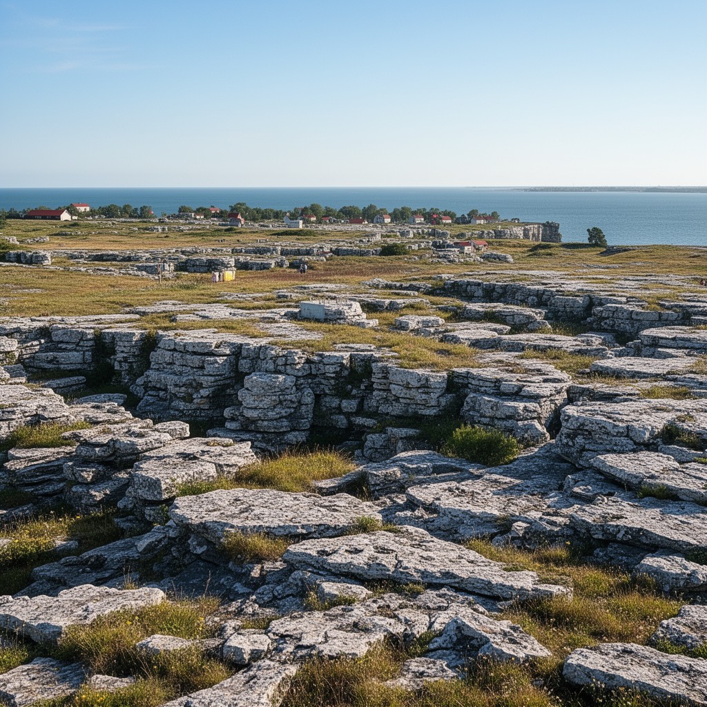 AI-generated illustration of Öland