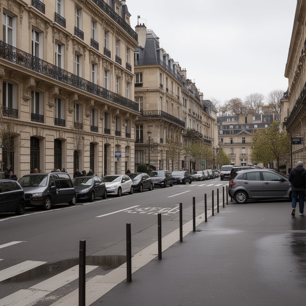 AI-generated illustration of Rue André Pascal