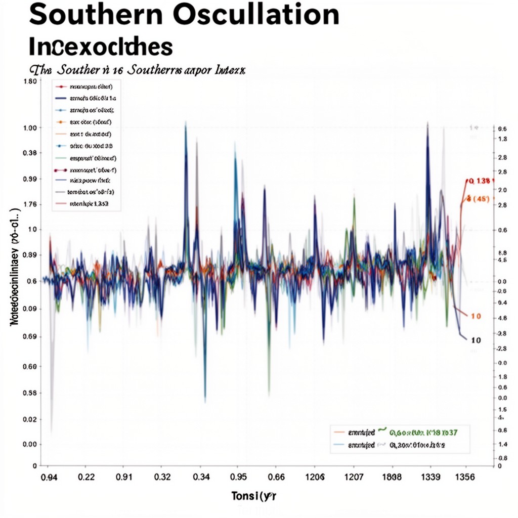 AI-generated illustration of Southern Oscillation Index