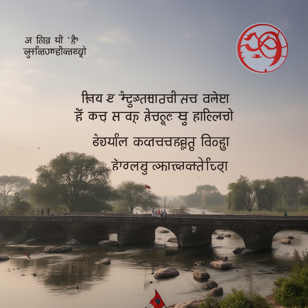 AI-generated illustration of Doabi dialect