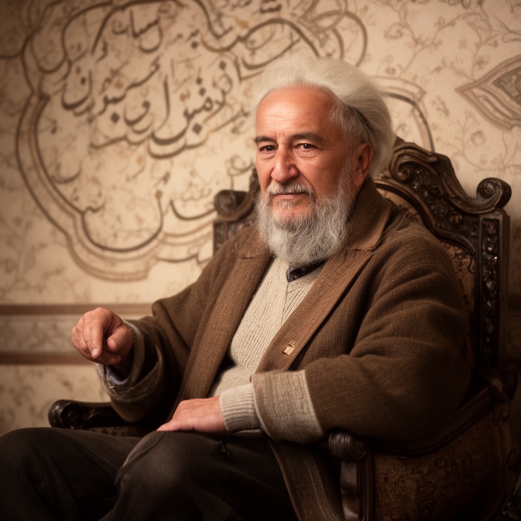 AI-generated illustration of Hafez