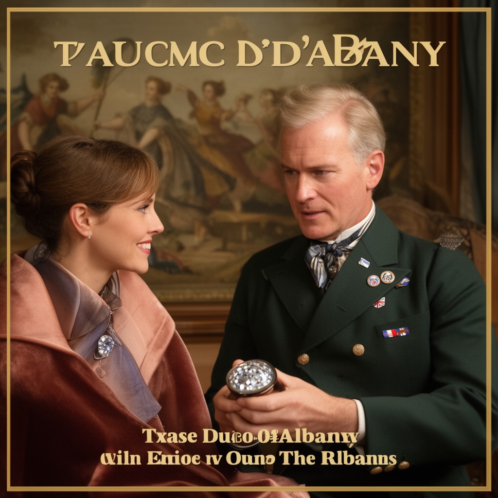 AI-generated illustration of duc d'Albany