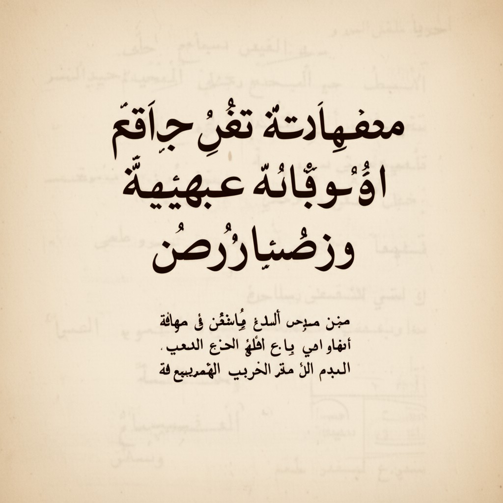 AI-generated illustration of Judeo-Arabic