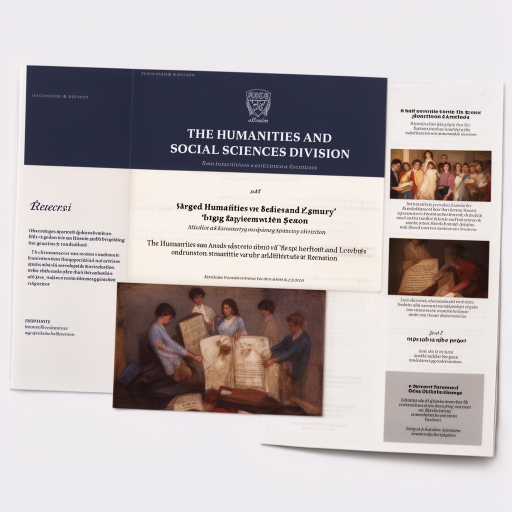 AI-generated illustration of Humanities and Social Sciences Division
