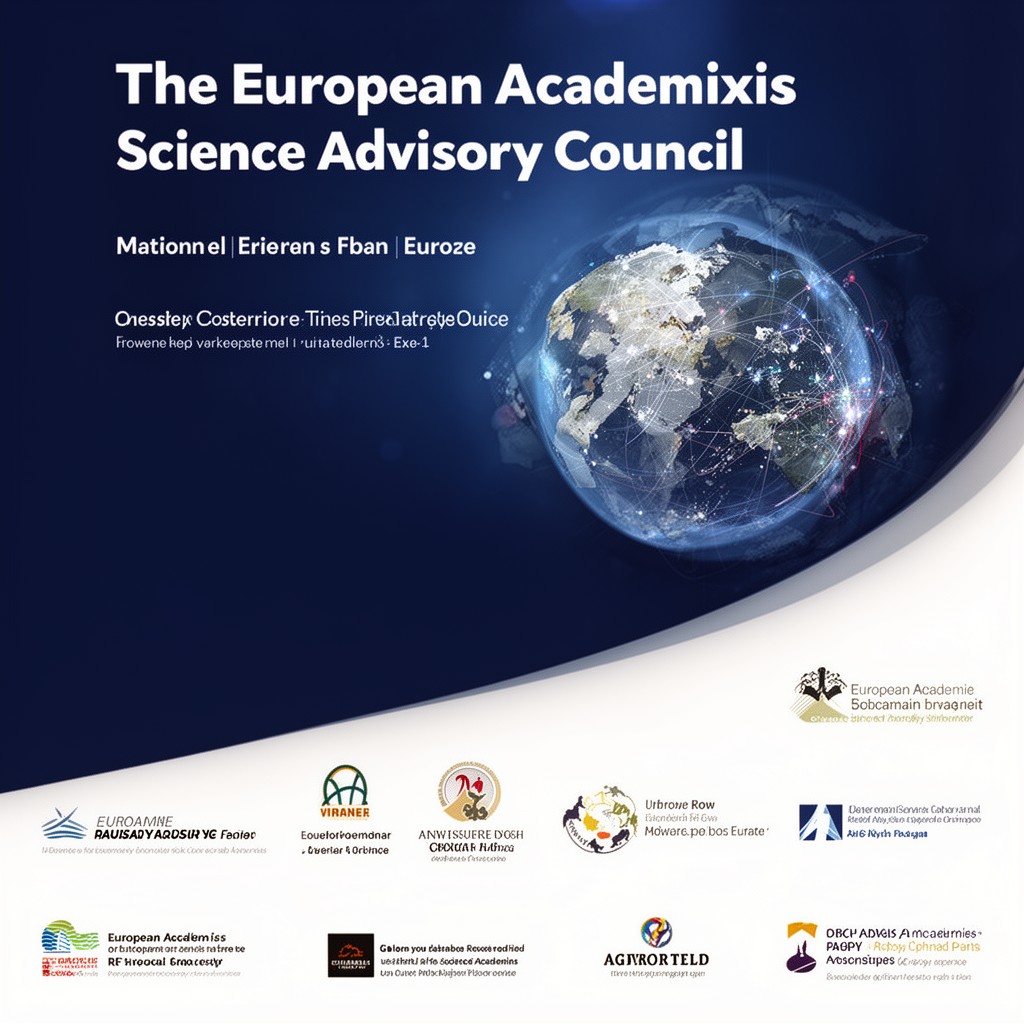 AI-generated illustration of European Academies Science Advisory Council