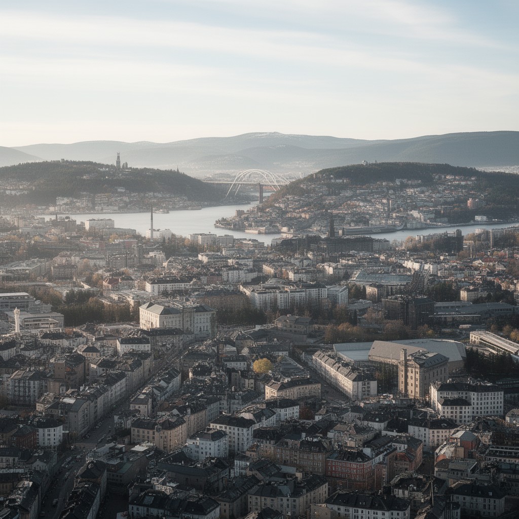 AI-generated illustration of Oslo County