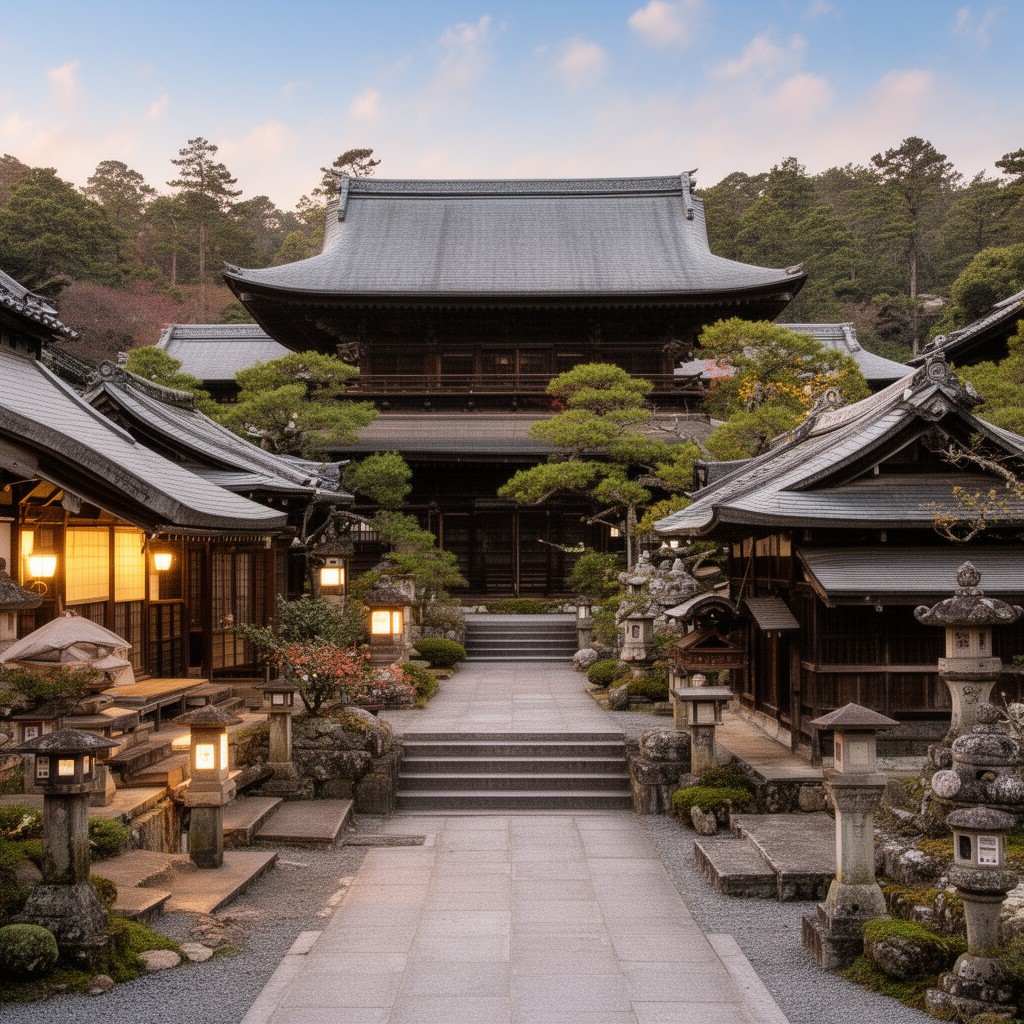 AI-generated illustration of Kyoto Prefecture