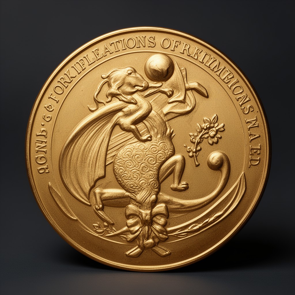 AI-generated illustration of Gibbs Medal