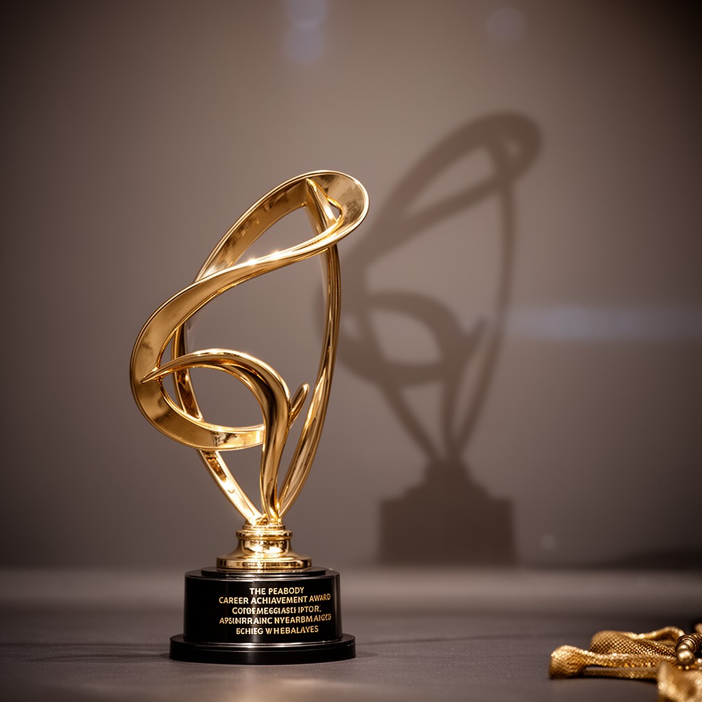 AI-generated illustration of Peabody Career Achievement Award