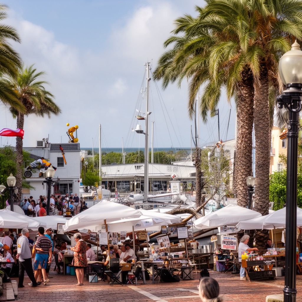 AI-generated illustration of Tarpon Springs, Florida