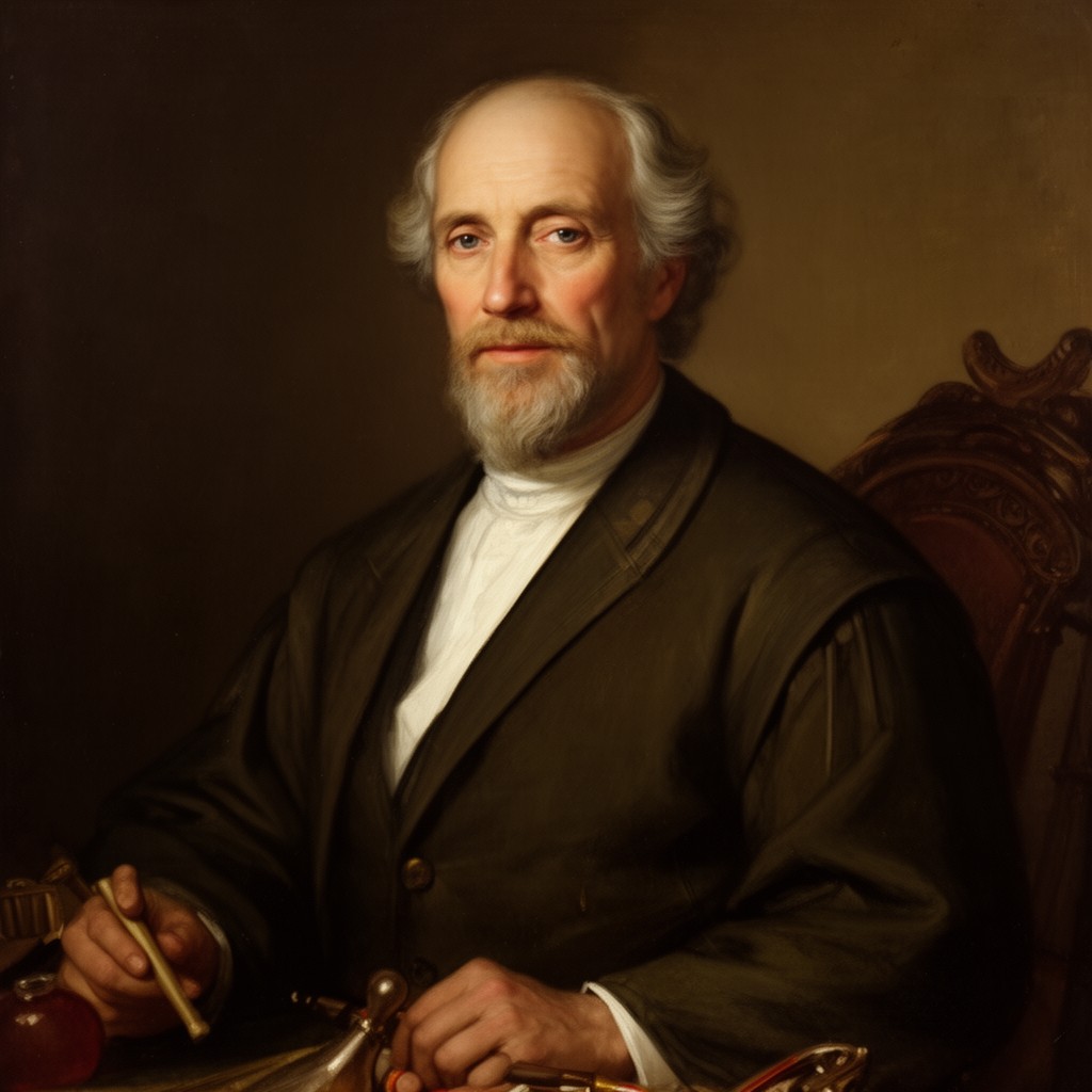 AI-generated illustration of Thomas Hooker