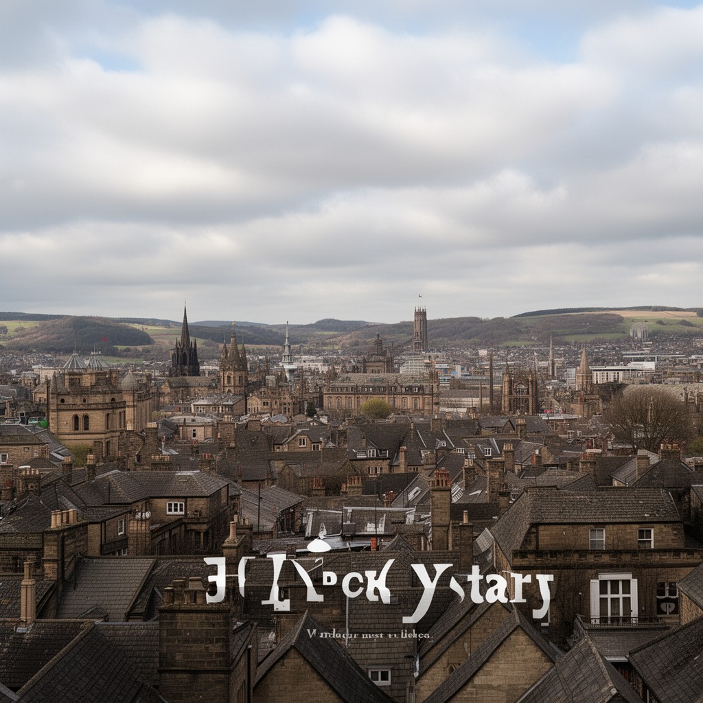AI-generated illustration of West Yorkshire