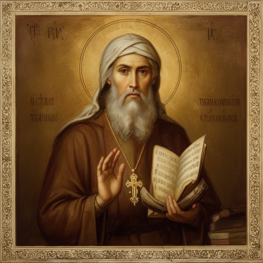 AI-generated illustration of St. Isaac the Syrian