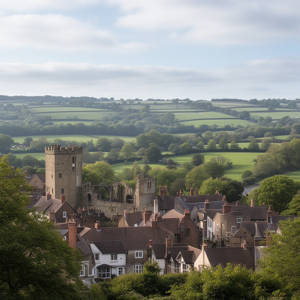 AI-generated illustration of Reigate