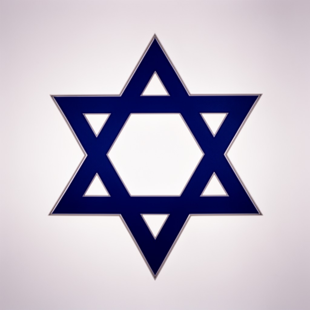 AI-generated illustration of Star of David