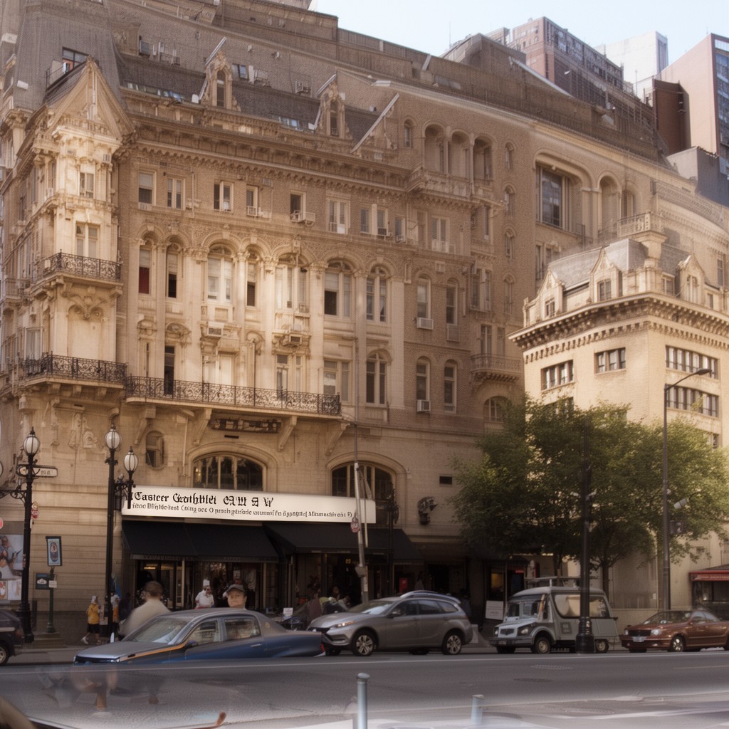 AI-generated illustration of Teachers College, Columbia University