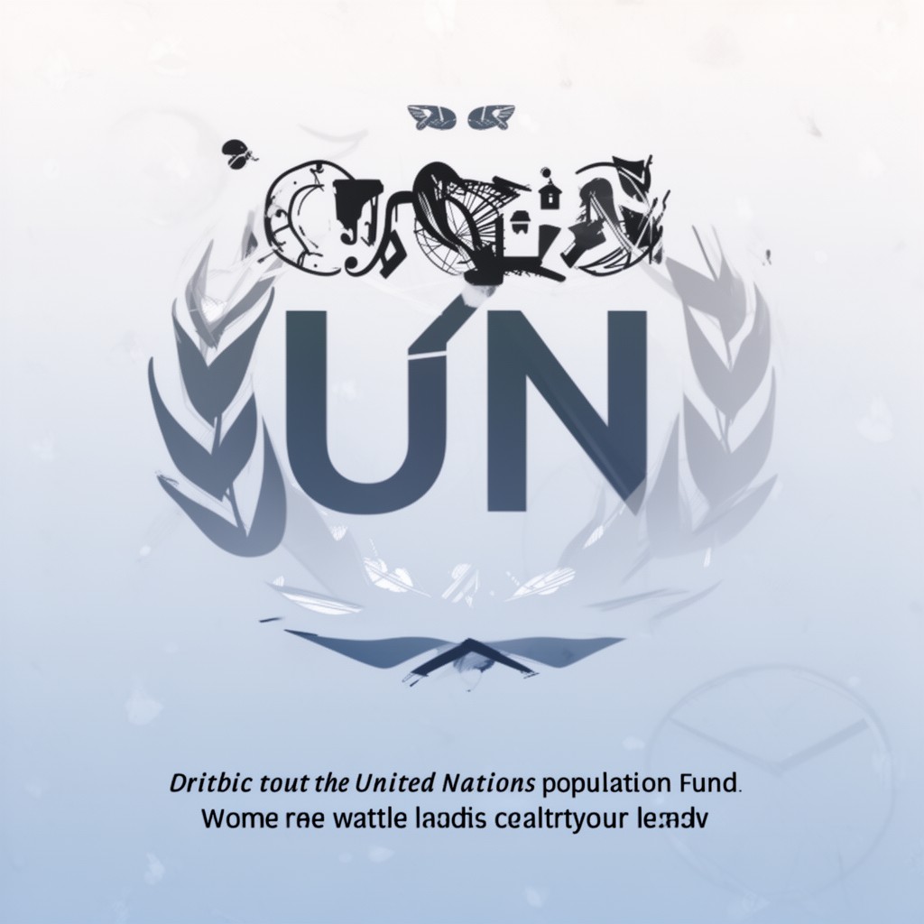 AI-generated illustration of United Nations Population Fund