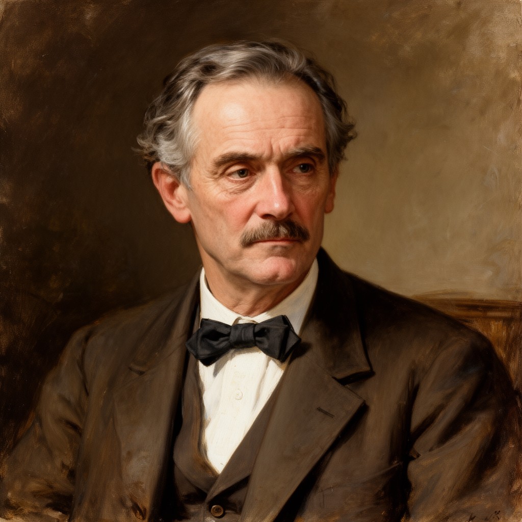 AI-generated illustration of Thomas Eakins