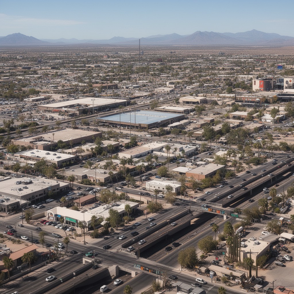 AI-generated illustration of Maricopa County, Arizona