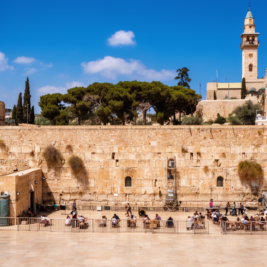 AI-generated illustration of Temple Mount
