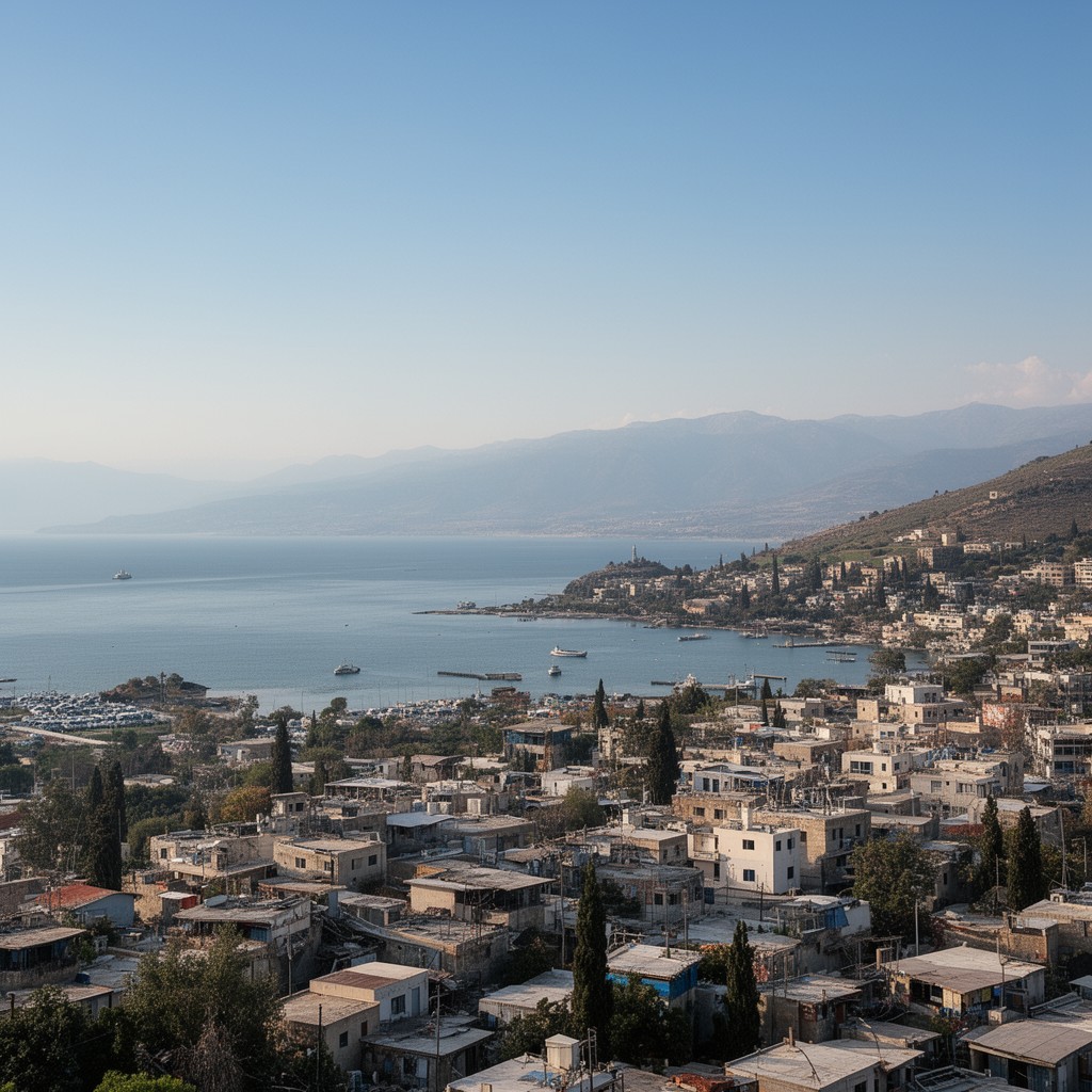 AI-generated illustration of Tiberias