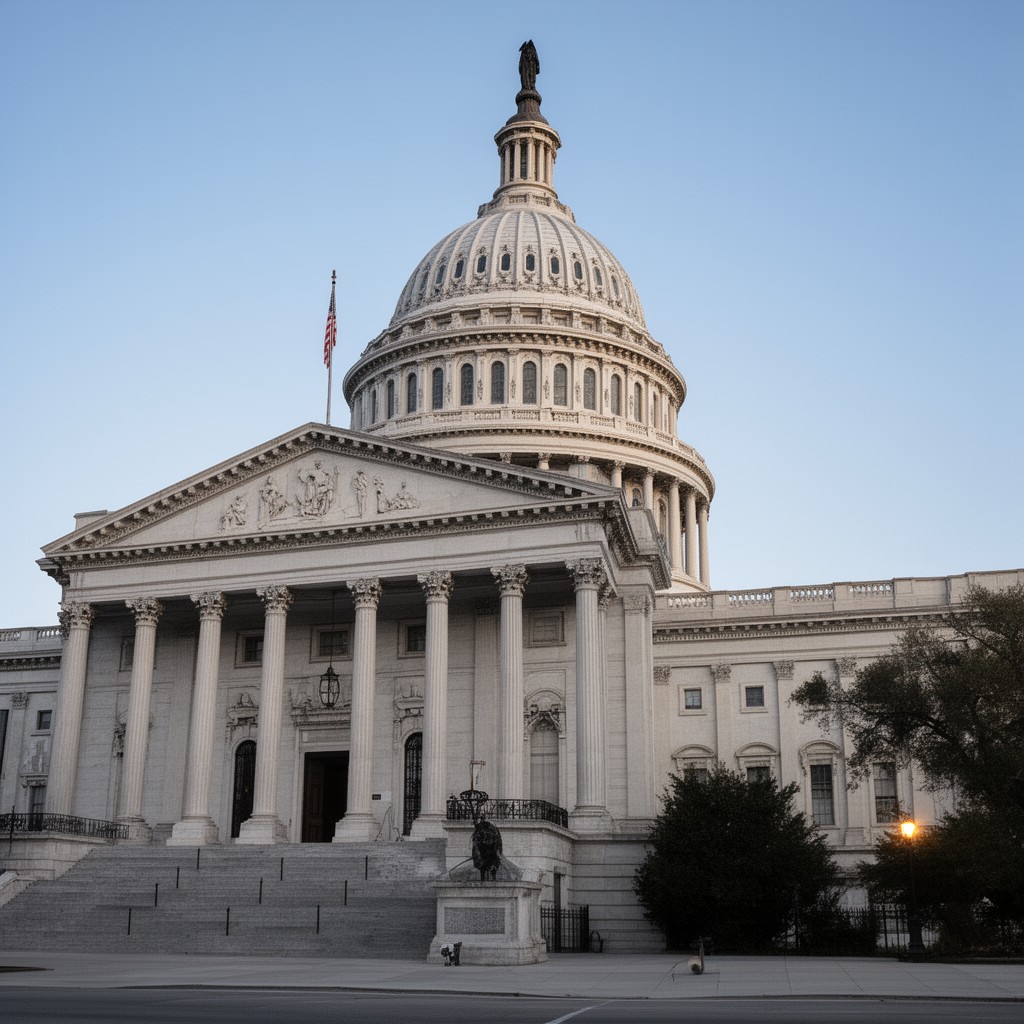 AI-generated illustration of U.S. Congress (indirectly through SEC oversight)