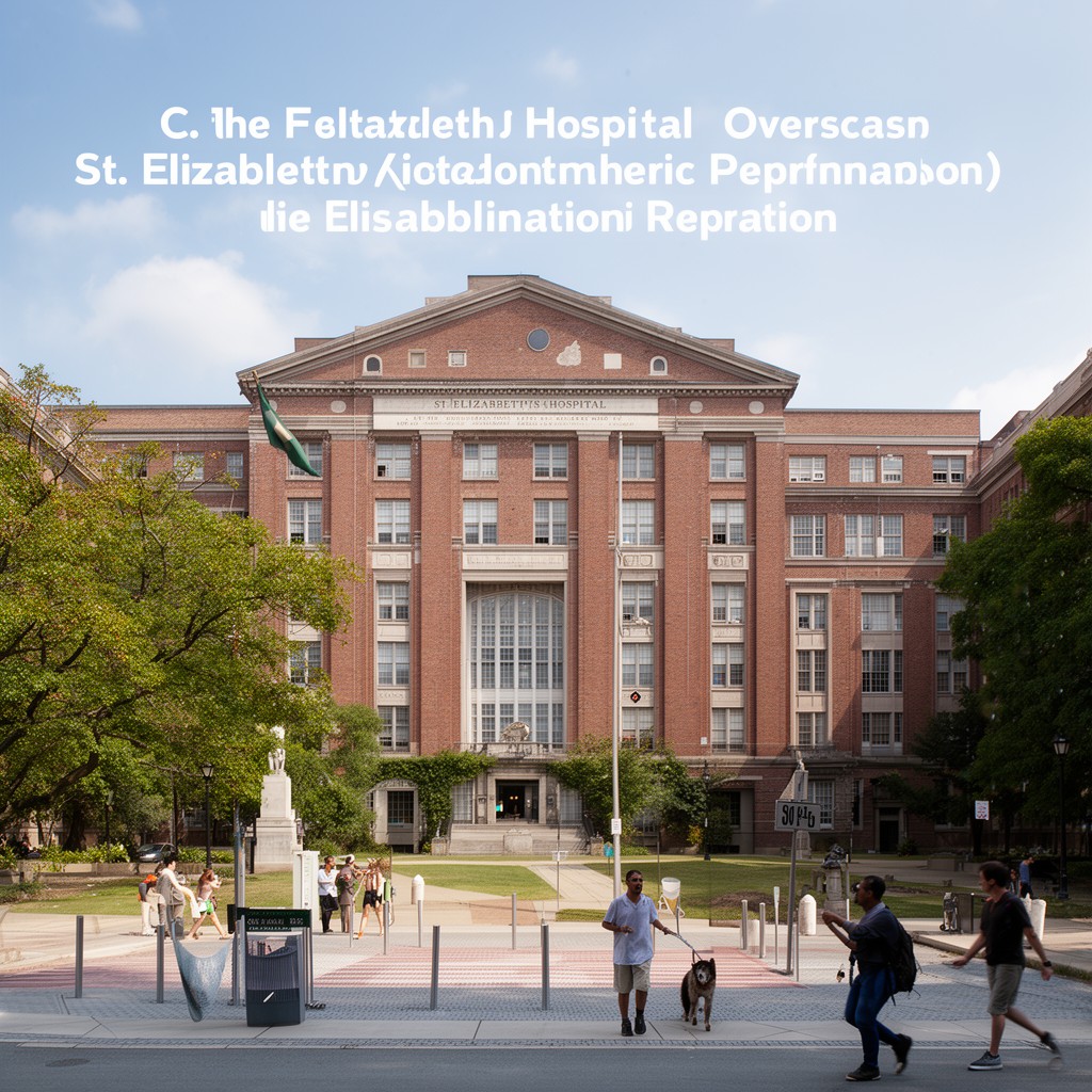 AI-generated illustration of St. Elizabeths Hospital (administrative oversight)