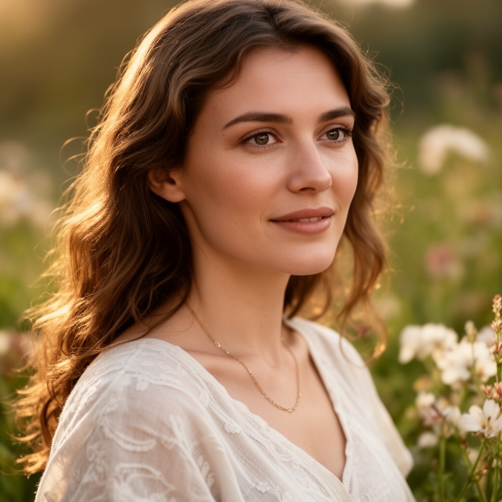 AI-generated illustration of Rebekah