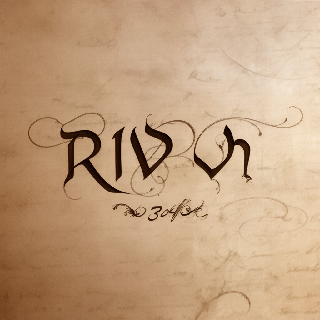 AI-generated illustration of Hebrew name Rivqah