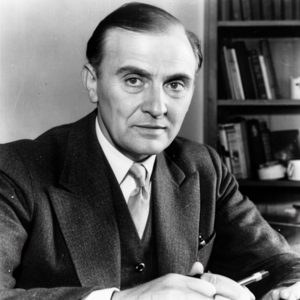 AI-generated illustration of Erich Neumann