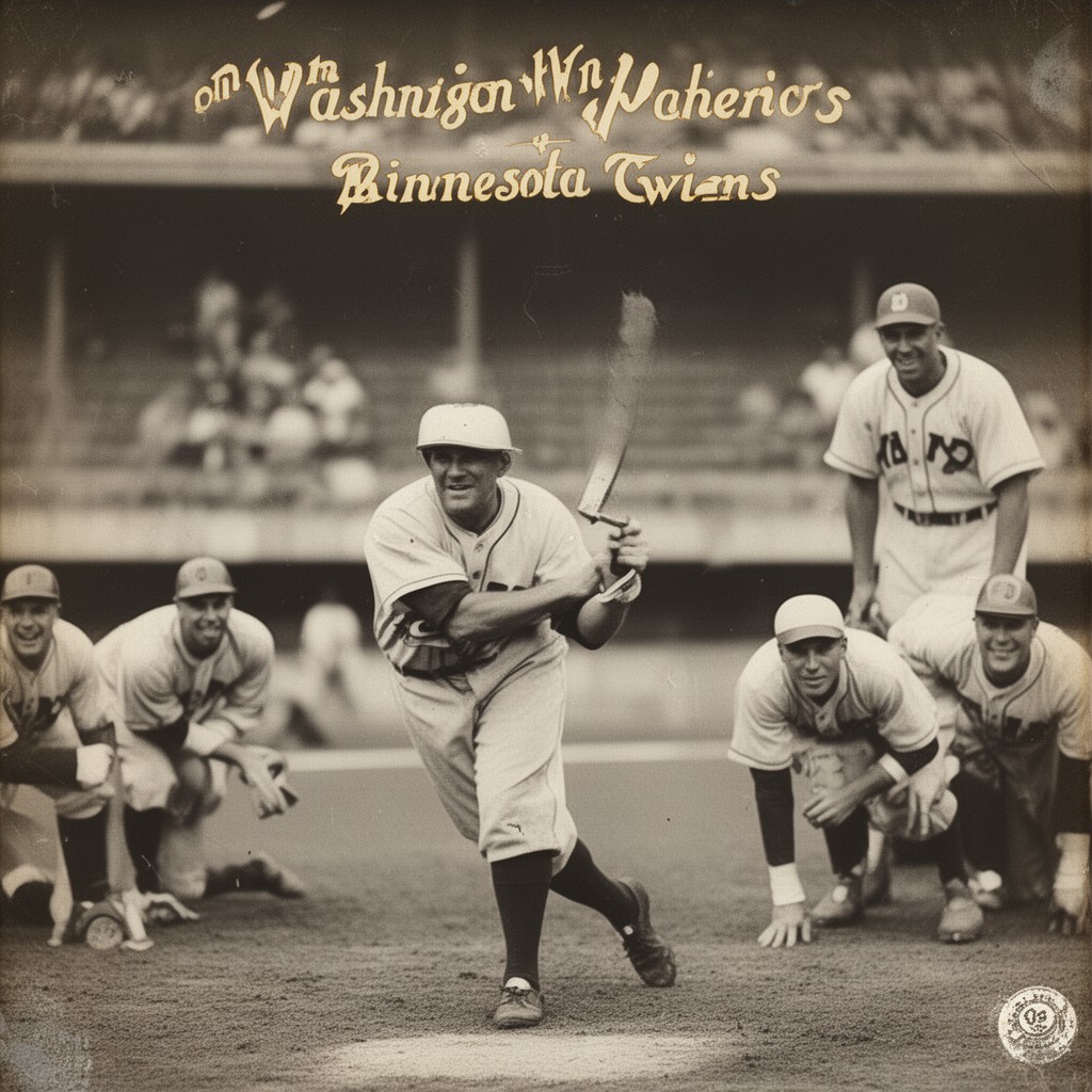 AI-generated illustration of Washington Senators (1901–1960)