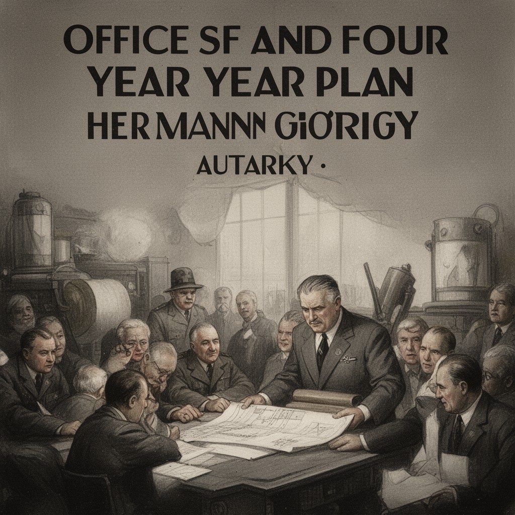 AI-generated illustration of Office of the Four Year Plan