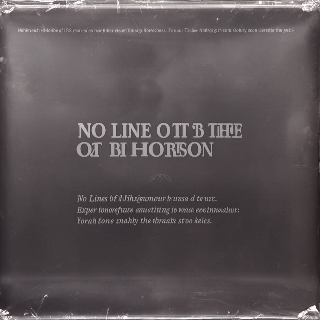 AI-generated illustration of No Line on the Horizon
