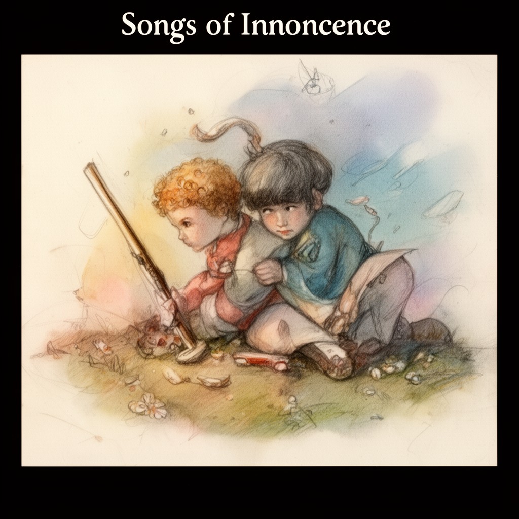 AI-generated illustration of Songs of Innocence