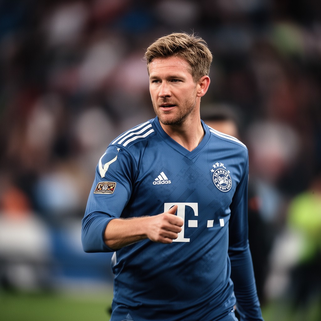 AI-generated illustration of Bastian Schweinsteiger