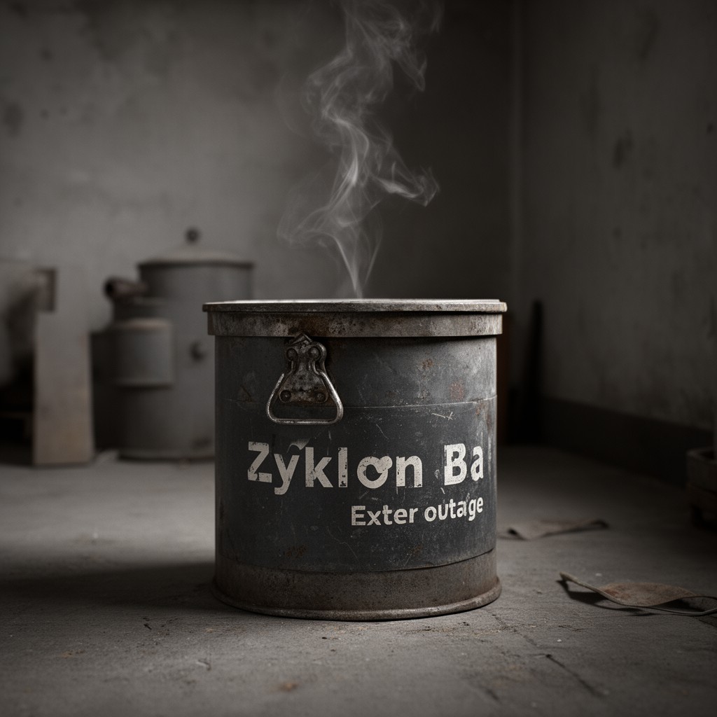 AI-generated illustration of Zyklon B