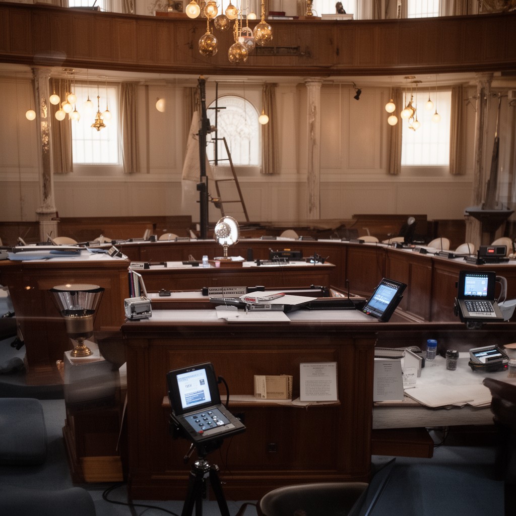 AI-generated illustration of House of Delegates