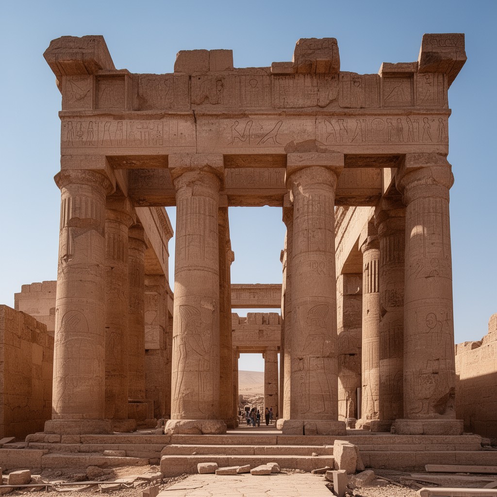AI-generated illustration of Temple of Kalabsha