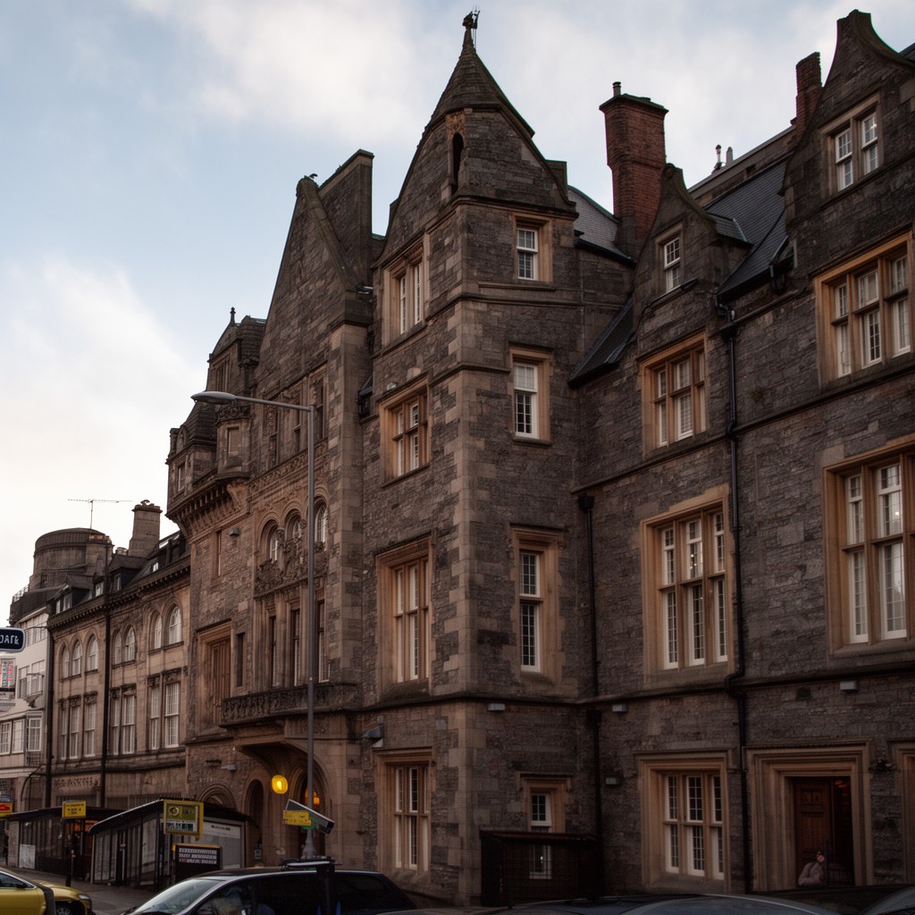 AI-generated illustration of Queen's College, Cork