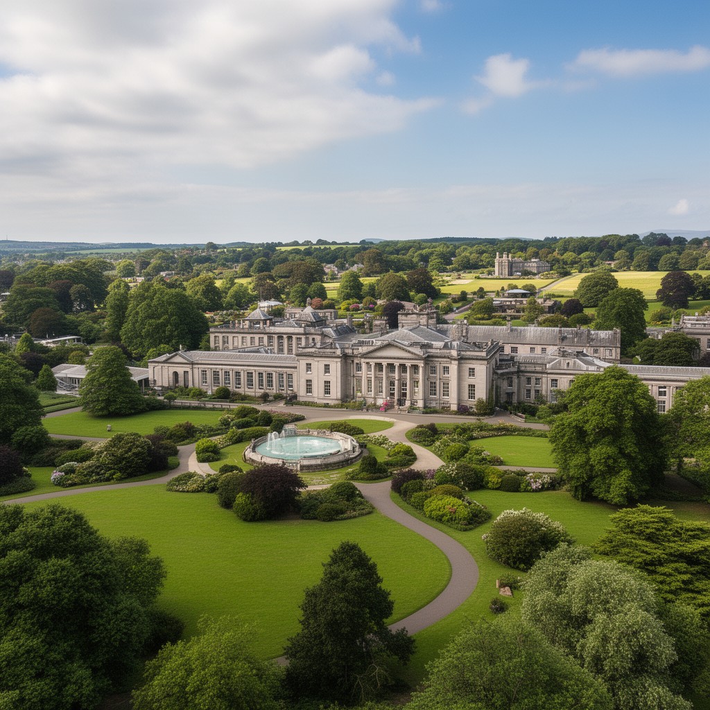 AI-generated illustration of Stormont Estate