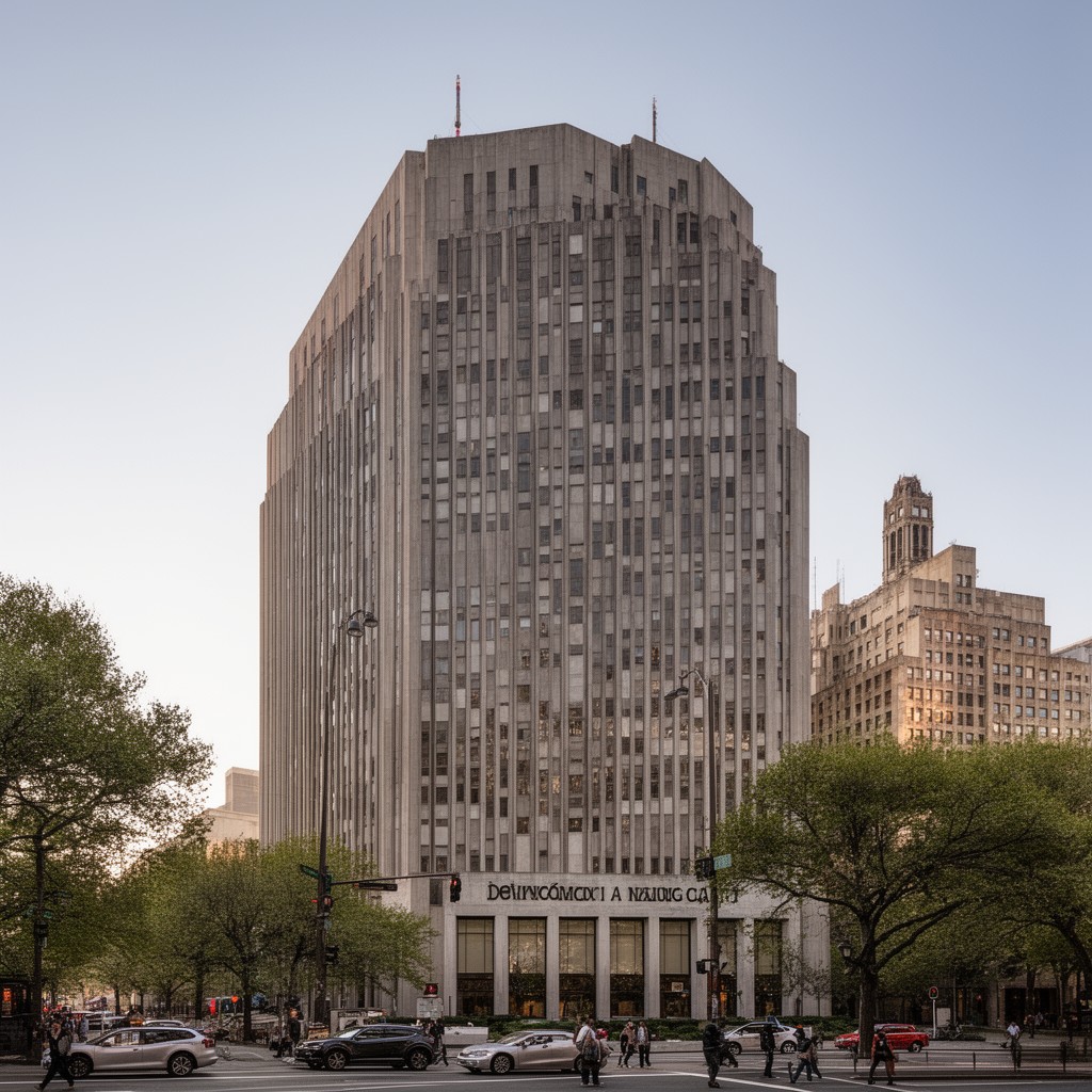 AI-generated illustration of Nassif Building