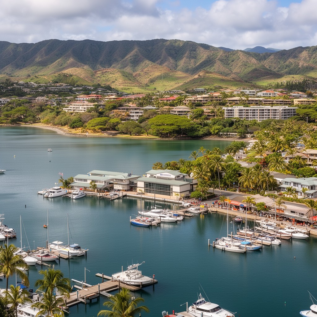 AI-generated illustration of Hawaiʻi Kai