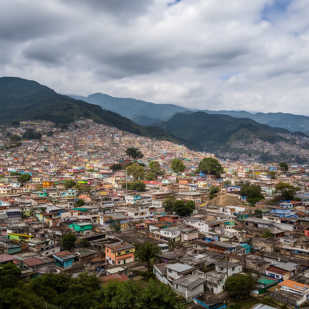 AI-generated illustration of Tegucigalpa