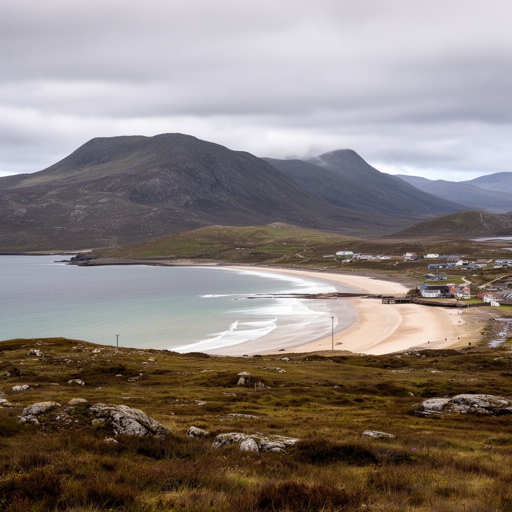 AI-generated illustration of South Uist